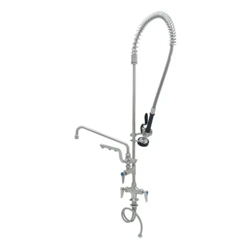 T&S Brass T&S Brass S-0113-U12-CR-B Single hole deck mount mixing faucet
