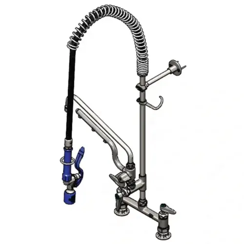 T&S Brass T&S Brass S-0123-U12-CR-BJ EverSteel ULTRARINSE PRU with S-0107-J & 12"