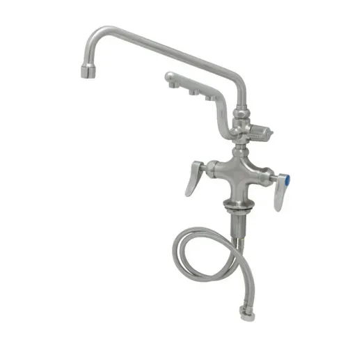 T&S Brass T&S Brass S-0201-U12-CR UltraRinse Stainless steel single hole deck mount