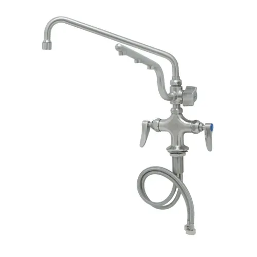 T&S Brass T&S Brass S-0201-U12 UltraRinse Stainless steel single hole deck mount
