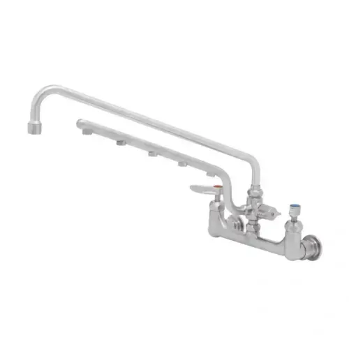 T&S Brass T&S Brass S-0230-U18-CR UltraRinse 8” wall mount mixing faucet