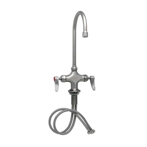 T&S Brass T&S Brass S-0300-CR UltraRinse Single hole deck mount mixing faucet