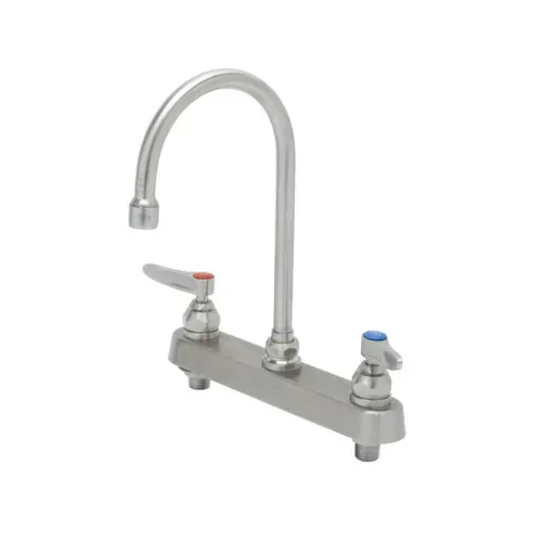 T&S Brass S-1142 EverSteel 8" Stainless Steel Deck Mount Workboard
