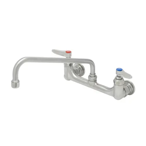 T&S Brass T&S Brass S-2299 EverSteel 8” wall mount mixing faucet