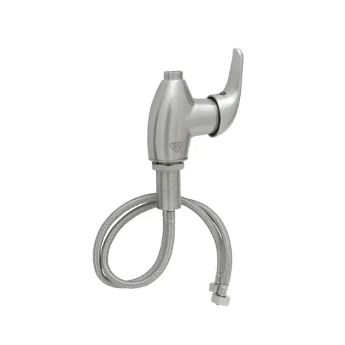 T&S Brass T&S Brass S-2785-LN EverSteel single hole deck mount single lever