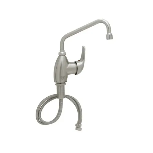 T&S Brass T&S Brass S-2785-S060X EverSteel single hole deck mount single lever