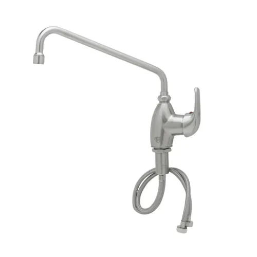 T&S Brass T&S Brass S-2785-S062X EverSteel Single hole deck mount single lever