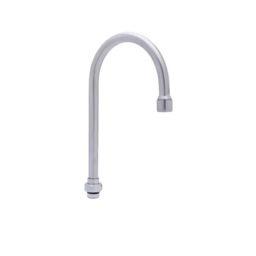 T&S Brass S133X-A22 EverSteel 5 3/4" Stainless Steel Swivel Gooseneck