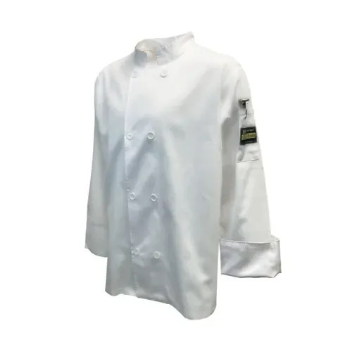 Thunder Group Thunder Group CJ304WH2XL Chef Regalia Men's French Cuffs Chef Jac