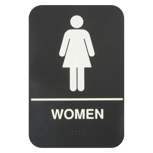 Thunder Group PLIS6951BK Information Symbol Sign