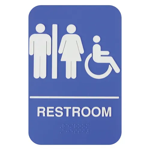 Thunder Group PLIS6960BL Information Symbol Sign