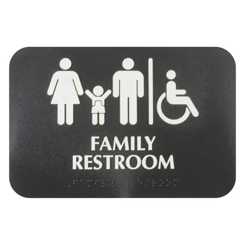 Thunder Group PLIS9601BK Information Symbol Sign