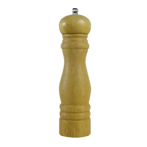 Thunder Group Thunder Group WDPM108BR Rubberwood Pepper Mill