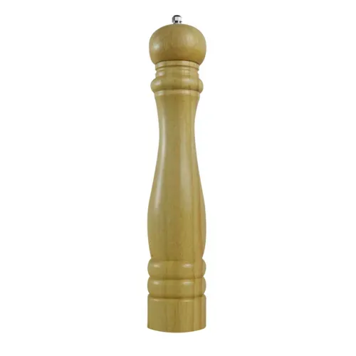 Thunder Group Thunder Group WDPM112BR Rubberwood Pepper Mill