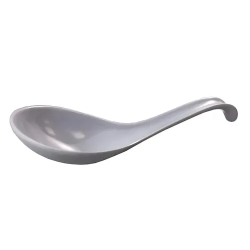 Town Equipment 22803 Chinese Soup Spoon  with hook handle