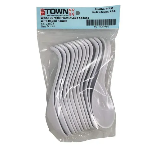 Town Equipment 22803 Chinese Soup Spoon  with hook handle