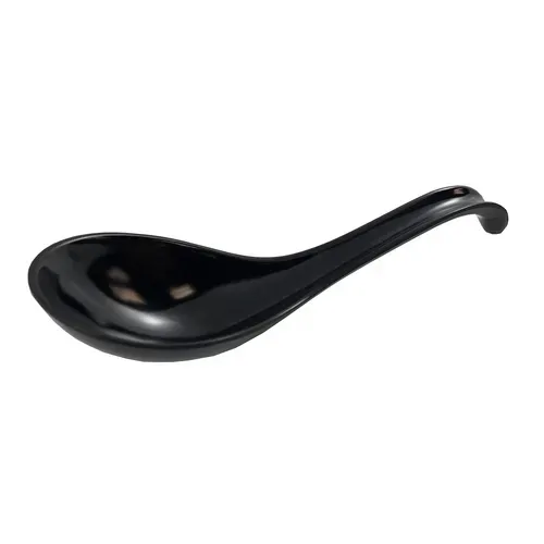 Town Equipment 22803B Chinese Soup Spoon  with hook handle