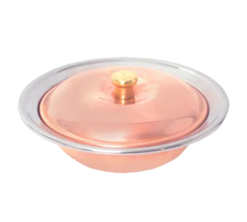 Town Town Equipment 25264 Casserole/Soup Dish with Cover  12 oz. capacity