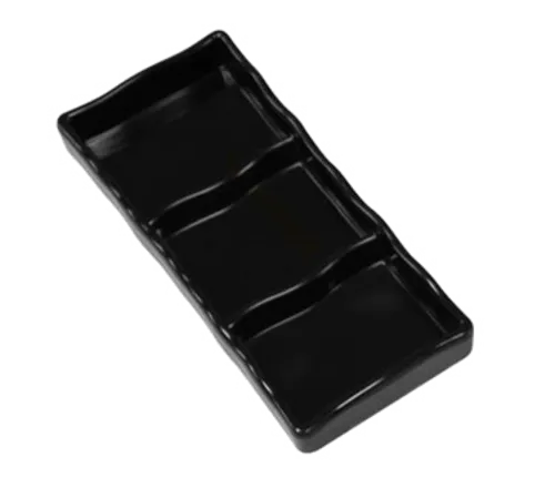Town Equipment 31283B/DZ Sauce Dish  three compartment