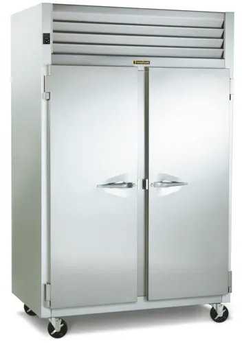 Traulsen AHF232W-HHS Spec-Line 2 Section 4 Solid Half Door Reach-In Heated Holding Cabinet - 52.8 cu. ft., 115/208-240 Volts