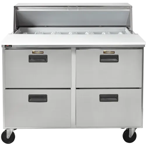 Traulsen Traulsen CLPT-4812-DW 48.56'' 4 Drawer Refrigerated Sandwich / Salad Prep Table with