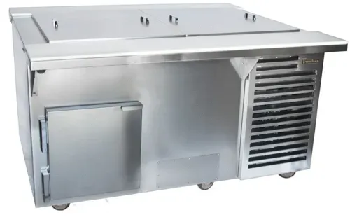 Traulsen
TB060FL4-1
 600'' 
 


Refrigerated Pizza Prep Table