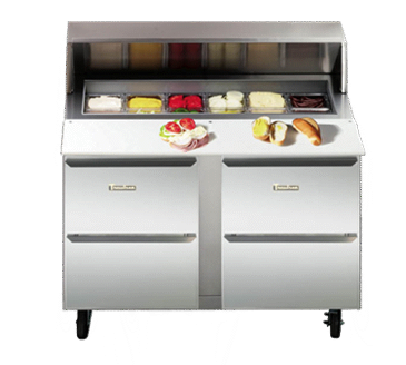 Traulsen UPD3208DO-0300 Dealer's Choice Compact Prep Table Traulsen UPD3208DO-0300 Dealer's Choice Compact Prep Table