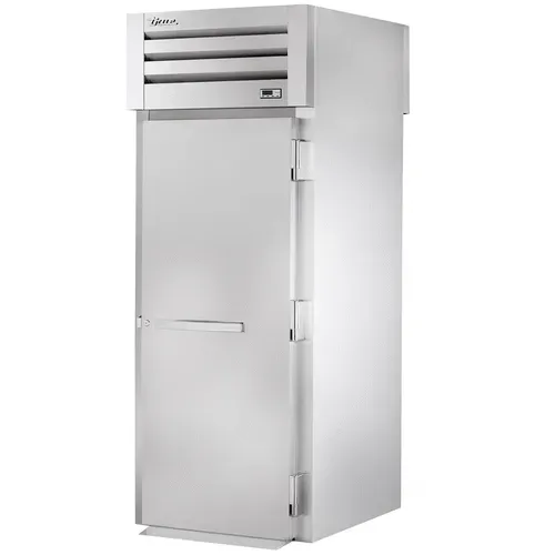 True STR1HRT89-1S-1S SPEC SERIES® 1 Section Solid Door Roll-Thru Heated Cabinet, Stainless Steel - 115/208-230 Volts, 35"W x 37.5"D x 88.75"H