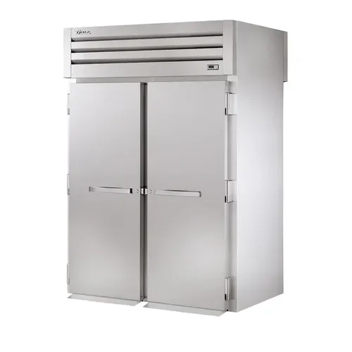 True STR2HRT-2S-2S SPEC SERIES® 2 Section Solid Door Roll-Thru Heated Cabinet, Stainless Steel - 115/208-240 Volts, 68"W x 37.5"D x 83.75"H