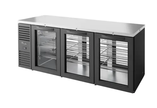 True True TBR84-PTSZ1-L-B-GGG-GGG-1 Refrigerated Back Bar Cooler