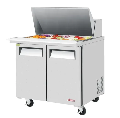 Turbo Air Turbo Air EST-36-15-N6-V E-line Sandwich/Salad Mega Top Unit
