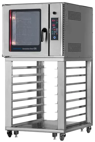 Turbo Air RBCO-N1U Single Deck Electric Convection Oven with Dials / Buttons Contols, 220-240 Volts