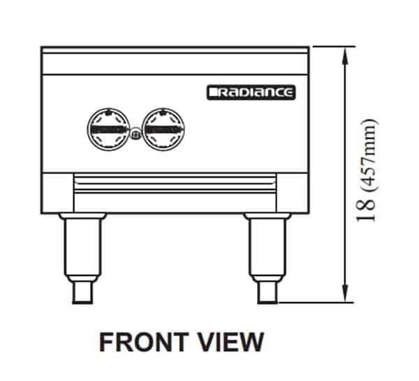 Turbo Air TASP18SD Radiance Stock Pot Range