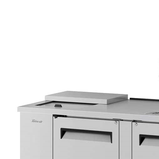 Turbo Air Turbo Air TCB-4SD-N 4 Taps 1/2 Barrel Draft Beer Cooler - Stainless Steel, 4 Kegs Capacity, 115 Volts