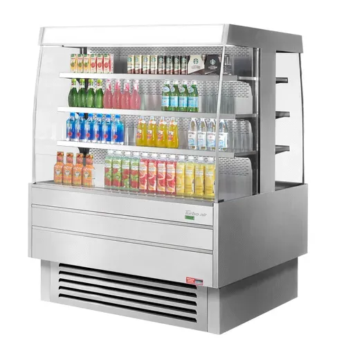 Turbo Air TIOM-48SS-N Display Case, Refrigerated, Self-Serve