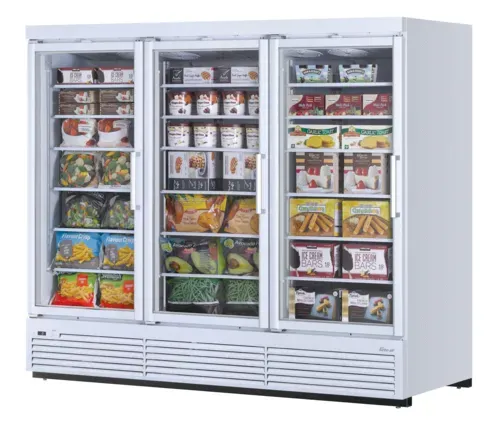 Turbo Air Turbo Air TJMF-85SDW(B)-N Super Deluxe Glass Merchandiser Freezer