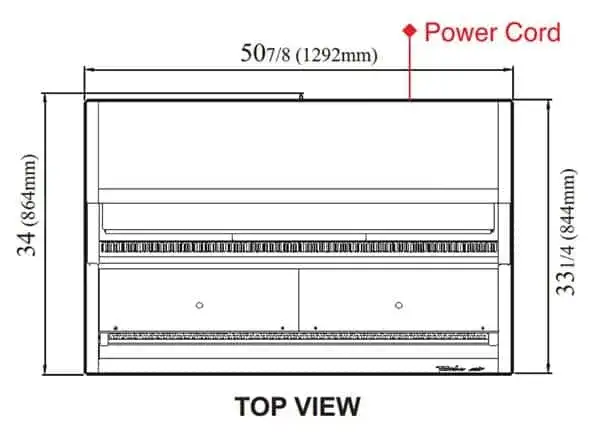 Turbo Air TOM-W-50SB-N 50.88'' Black Vertical Air Curtain Open Display Merchandiser with 2 Shelves