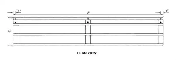 Turbo Air TS-72 Tray Slide