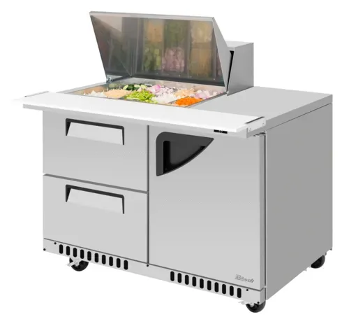 Turbo Air Turbo Air TST-48SD-12M-D2R(L)-FB-N Super Deluxe Series/Prep Table Workstation