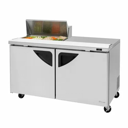 Turbo Air TST-60SD-08S-N(-LW) 60.38'' Refrigerated Sandwich / Salad Prep Table with