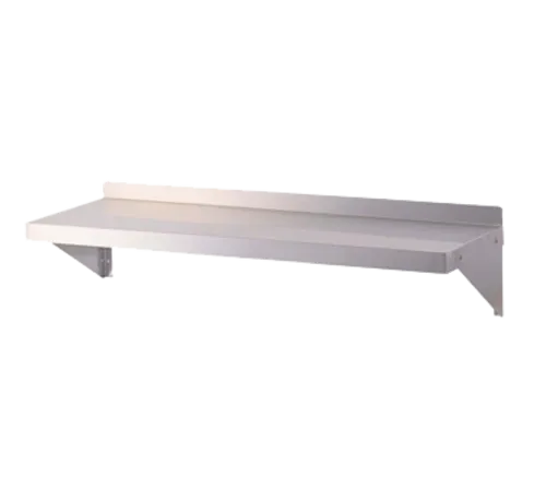 Turbo Air TSWS-1272 Type 304 Stainless Steel Wall-Mounted Shelf - 72"W x 12"D