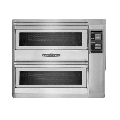 Turbochef HHD-9500 Double Deck Electric Convection Oven with Dials / Buttons Contols, 208/240 Volts