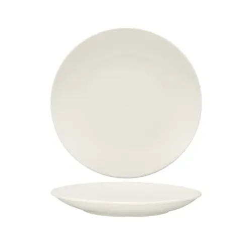 Tuxton China Tuxton China ACU-200 Healthcare/TuxHEAT 9-Inch x 7/8-Inch Healthcare