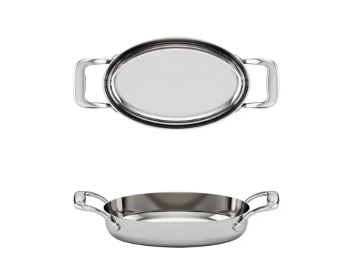 Tuxton China Tuxton China RTVH-080 TuxCLAD 8-Inch Oval Pan