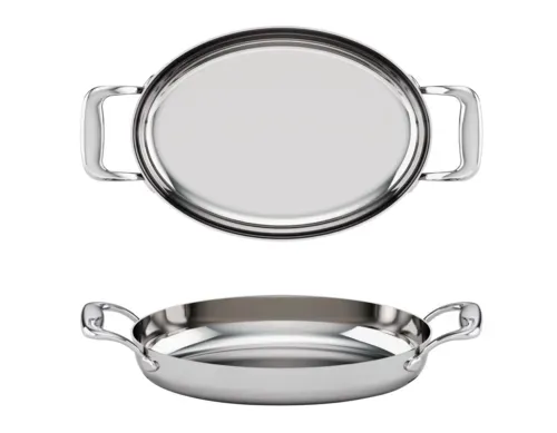 Tuxton China Tuxton China RTVH-100 TuxCLAD 10-Inch Oval Pan
