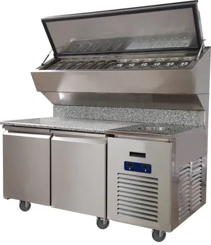 U-Line Commercial U-Line Commercial UCPS568-SS61A 680'' Refrigerated Pizza Prep Table