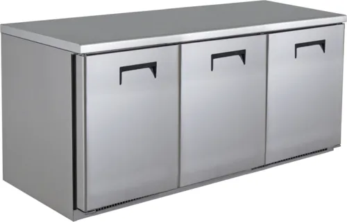 U-Line Commercial U-Line Commercial
UCRE372-SS61A
 71.90'' 
 Section
Undercounter Refrigerator with





and Compressor