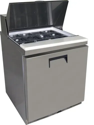 U-Line Commercial U-Line Commercial
UCSP127-SS11A
 27.50'' 
 


Refrigerated Sandwich / Salad Prep Table
with