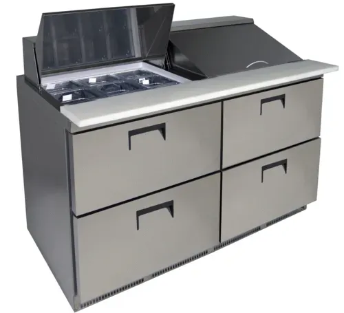 U-Line Commercial U-Line Commercial
UCSP148-SS91A
 48.50'' 
 


Refrigerated Sandwich / Salad Prep Table
with
