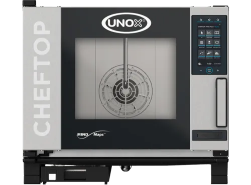 Unox XAVC-0511-EPRM Half Size Electric Combi Oven with Controls - 208/240v/60/1-ph